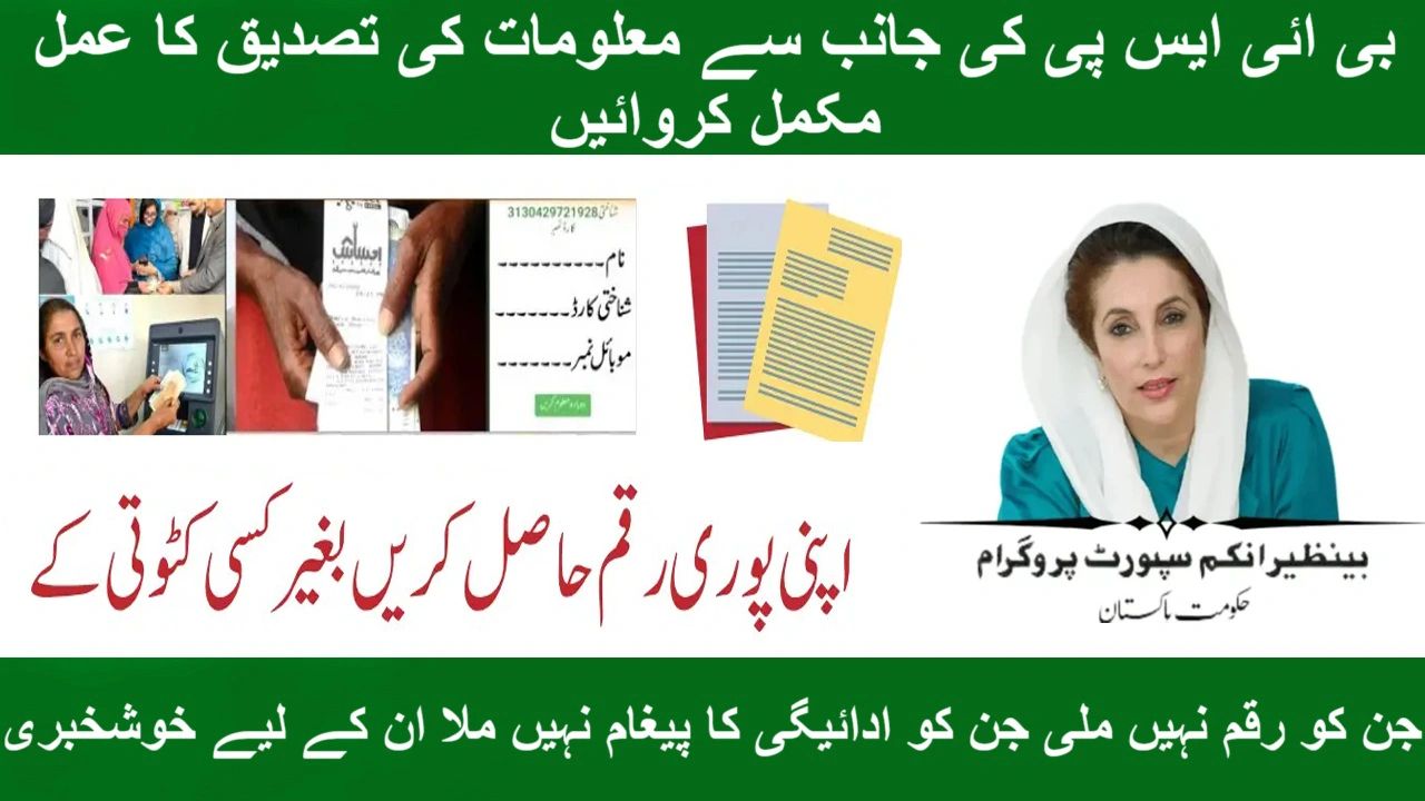 BISP 8171 September Verification 2025