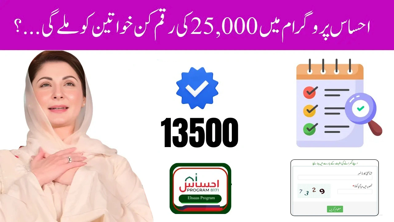Ehsaas Program 25000 CNIC Check 2025