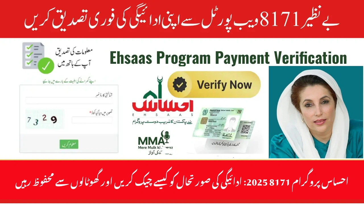 Ehsaas Program 8171 2025