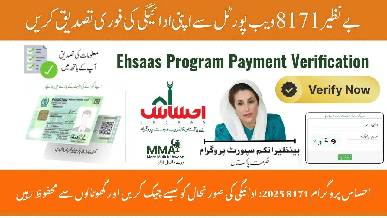 Ehsaas Program 8171 2025