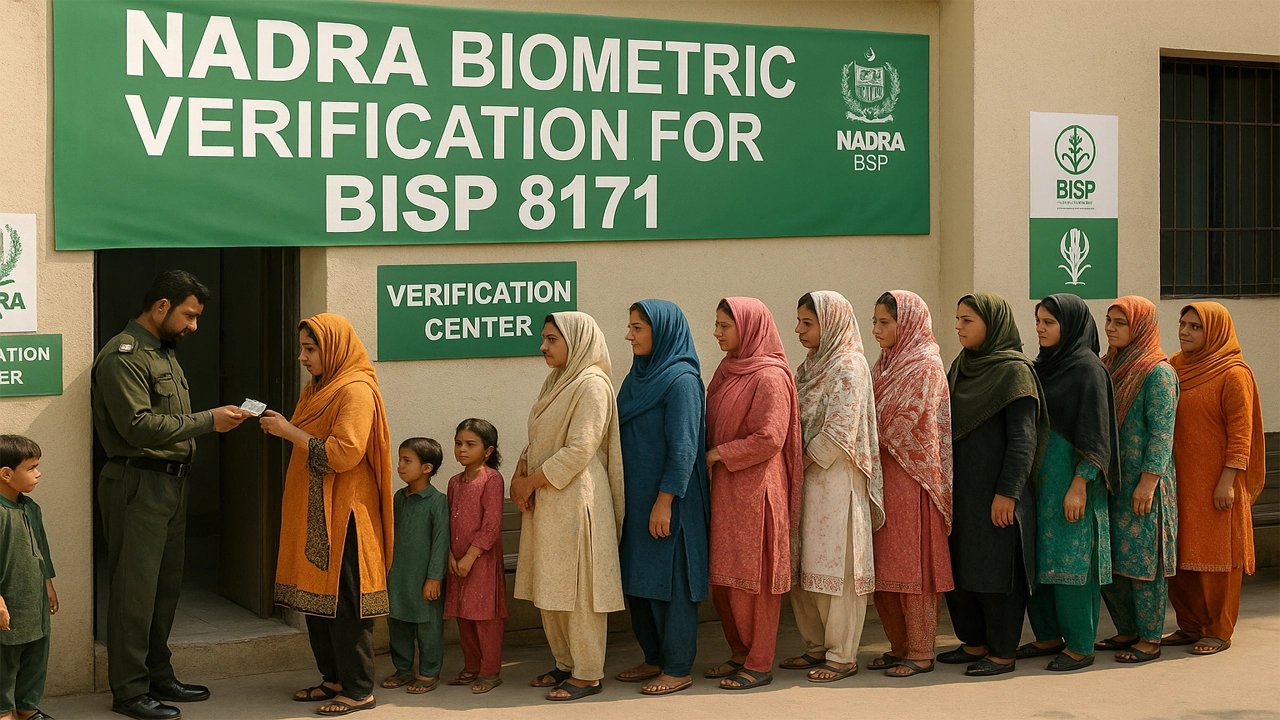 NADRA Biometric Verification for BISP 8171